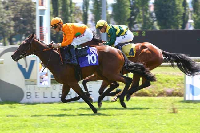 Photo d'arrivée de la course pmu PRIX DE BELLERIVE à VICHY le Mardi 18 juillet 2017