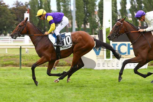 Photo d'arrivée de la course pmu PRIX BURGOS à VICHY le Jeudi 20 juillet 2017