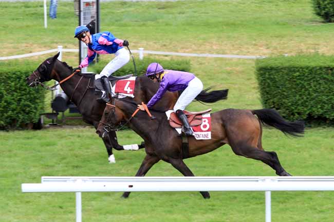 Photo d'arrivée de la course pmu PRIX DU GROS BILLOT à CLAIREFONTAINE le Samedi 22 juillet 2017