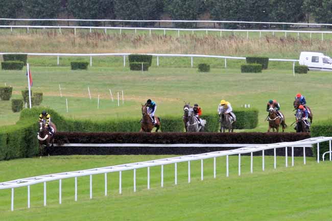 Photo d'arrivée de la course pmu PRIX JACQUES PEILLON à CLAIREFONTAINE le Samedi 22 juillet 2017