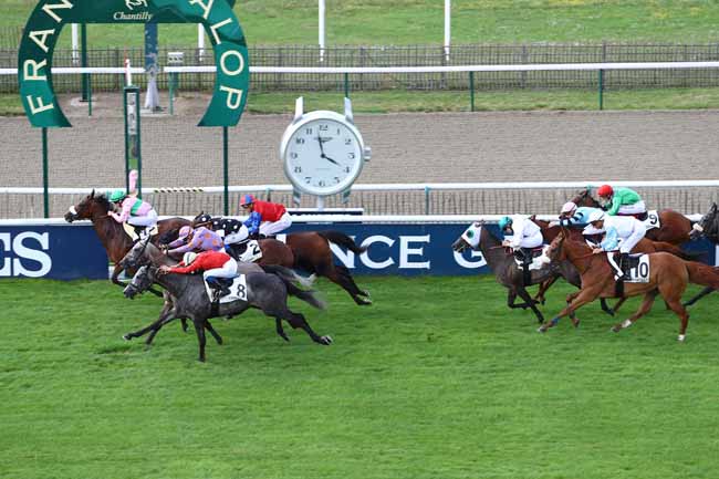 Photo d'arrivée de la course pmu PRIX D'AUMONT-EN-HALATTE à CHANTILLY le Lundi 24 juillet 2017