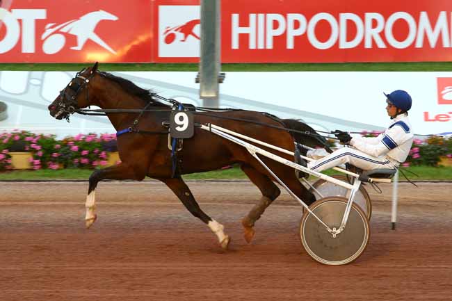 Photo d'arrivée de la course pmu PRIX HENRI BALLIERE à CABOURG le Vendredi 28 juillet 2017