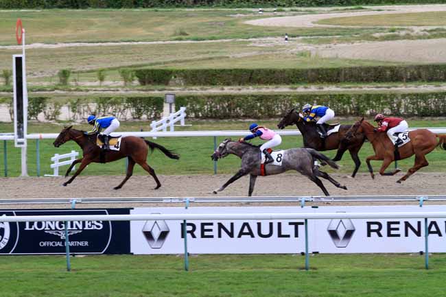 Photo d'arrivée de la course pmu CHAMPIONNAT DU MONDE LONGINES FEGENTRI à DEAUVILLE le Samedi 29 juillet 2017