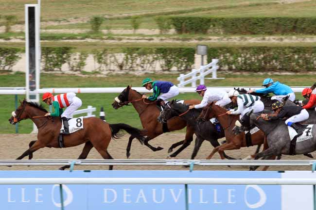 Photo d'arrivée de la course pmu GRAND HANDICAP DES COLLECTIVITES à DEAUVILLE le Dimanche 30 juillet 2017