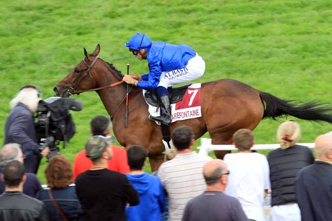 Photo d'arrivée de la course pmu PRIX ROSELIERE à CLAIREFONTAINE le Jeudi 3 août 2017