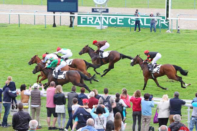 Photo d'arrivée de la course pmu PRIX DE PRETREVILLE à DEAUVILLE le Vendredi 4 août 2017