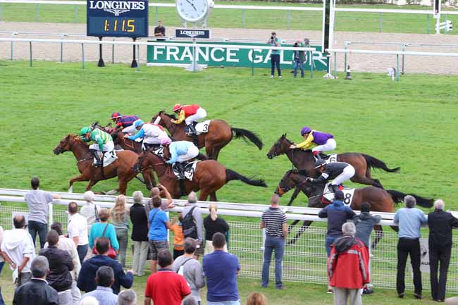 Photo d'arrivée de la course pmu PRIX D'HEROUVILLE à DEAUVILLE le Vendredi 4 août 2017