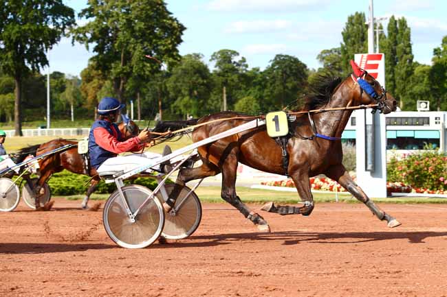 Photo d'arrivée de la course pmu PRIX DES TERNES à ENGHIEN le Dimanche 6 août 2017