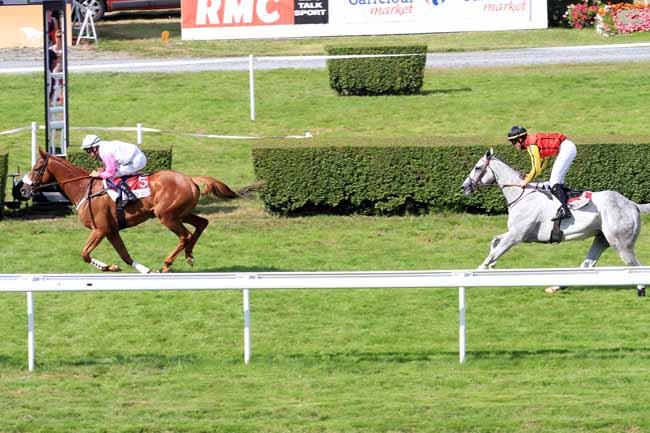 Photo d'arrivée de la course pmu PRIX YPREAUX à CLAIREFONTAINE le Lundi 7 août 2017