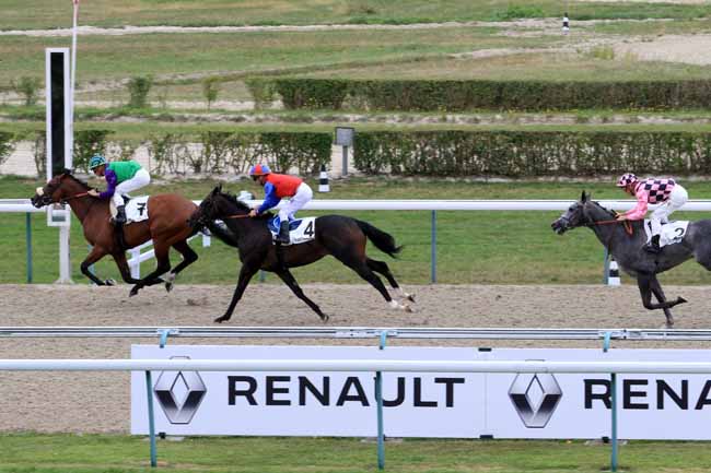 Photo d'arrivée de la course pmu PRIX DE COUPESARTE à DEAUVILLE le Mardi 8 août 2017