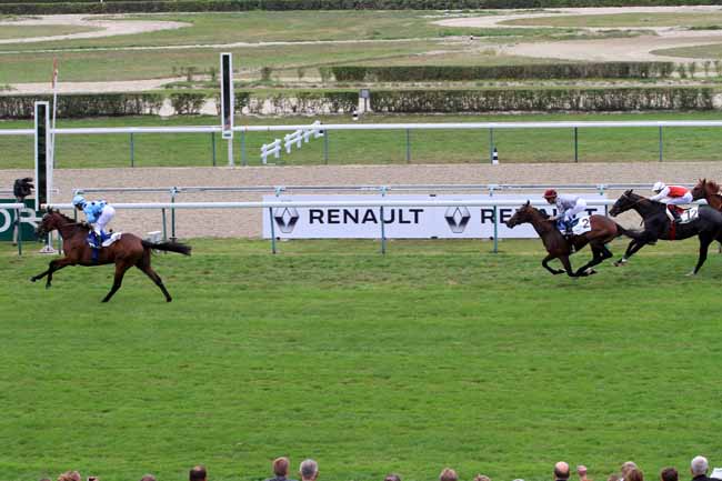 Photo d'arrivée de la course pmu PRIX DE CREVECOEUR à DEAUVILLE le Mardi 8 août 2017