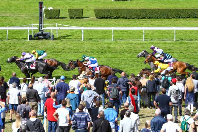 Photo d'arrivée de la course pmu PRIX DES LOBELIAS à CLAIREFONTAINE le Vendredi 11 août 2017