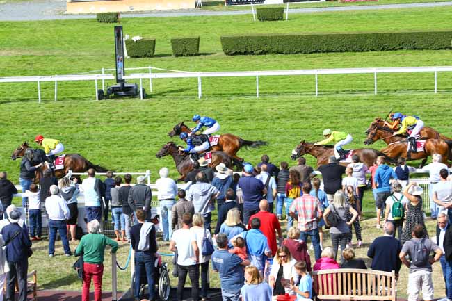 Photo d'arrivée de la course pmu PRIX DES COLCHIQUES à CLAIREFONTAINE le Vendredi 11 août 2017