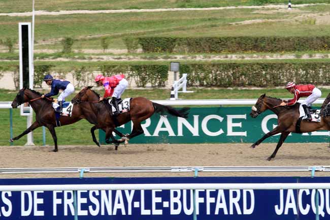 Photo d'arrivée de la course pmu PRIX DE LA VERONNE à DEAUVILLE le Dimanche 13 août 2017