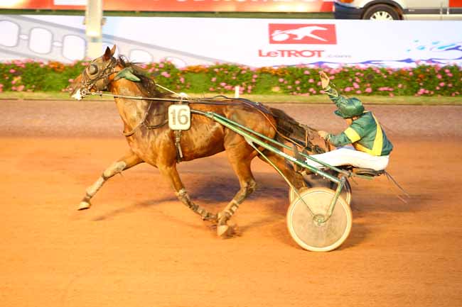 Photo d'arrivée de la course pmu PRIX D'AGON-COUTAINVILLE à CABOURG le Vendredi 18 août 2017