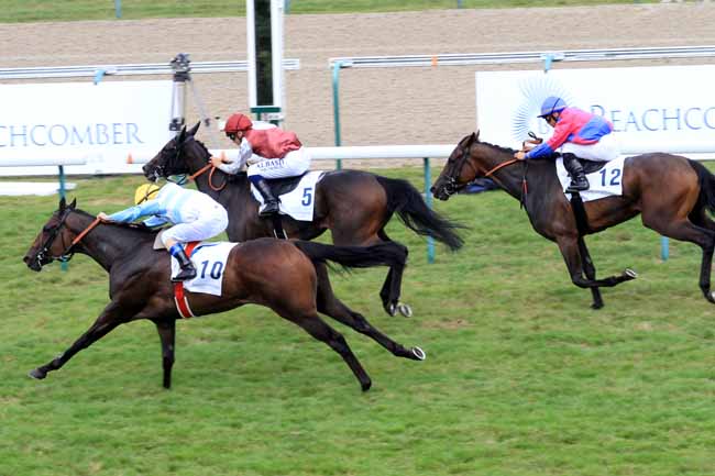 Photo d'arrivée de la course pmu PRIX DE CAMPIGNY à DEAUVILLE le Mardi 22 août 2017