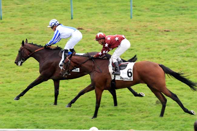 Photo d'arrivée de la course pmu PRIX DE COUDRAY RABUT à DEAUVILLE le Mercredi 30 août 2017