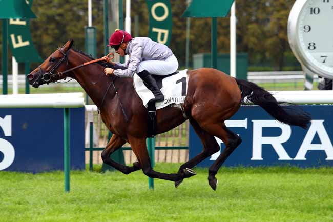 Photo d'arrivée de la course pmu PRIX DU PIN à CHANTILLY le Dimanche 3 septembre 2017