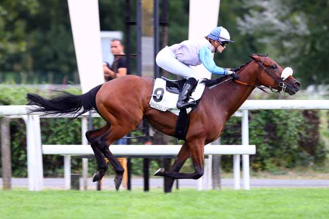 Photo d'arrivée de la course pmu PRIX DE COURDIMANCHE à MAISONS-LAFFITTE le Mardi 5 septembre 2017