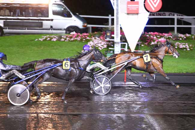 Photo d'arrivée de la course pmu PRIX AMBROSIA à PARIS-VINCENNES le Vendredi 8 septembre 2017