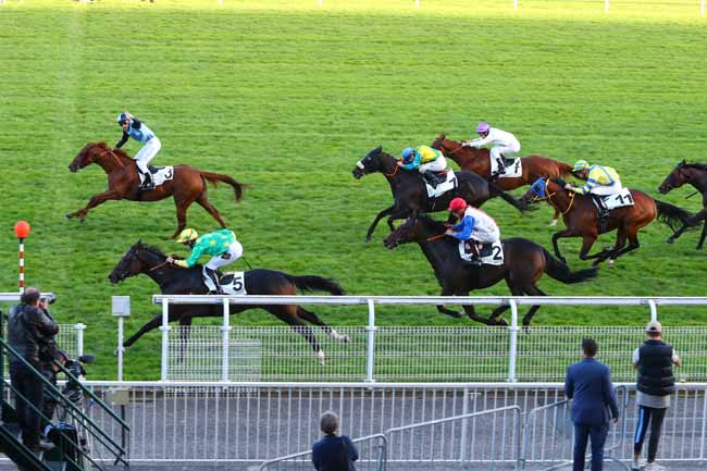 Photo d'arrivée de la course pmu L'EXPRESS à MAISONS-LAFFITTE le Mercredi 20 septembre 2017