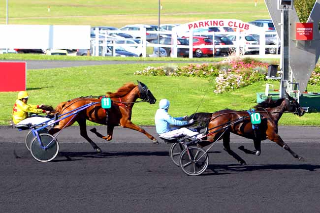 Photo d'arrivée de la course pmu PRIX DE TAVERNY à PARIS-VINCENNES le Jeudi 21 septembre 2017