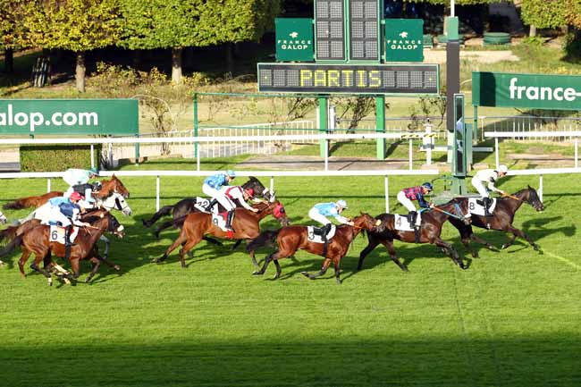 Photo d'arrivée de la course pmu PRIX DE BESSAN à SAINT-CLOUD le Jeudi 21 septembre 2017