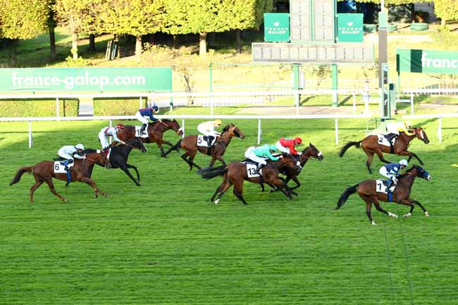 Photo d'arrivée de la course pmu PRIX DE LAMARQUE à SAINT-CLOUD le Jeudi 21 septembre 2017