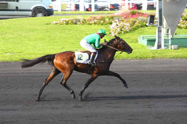 Photo d'arrivée de la course pmu PRIX DES ELITES à PARIS-VINCENNES le Dimanche 24 septembre 2017