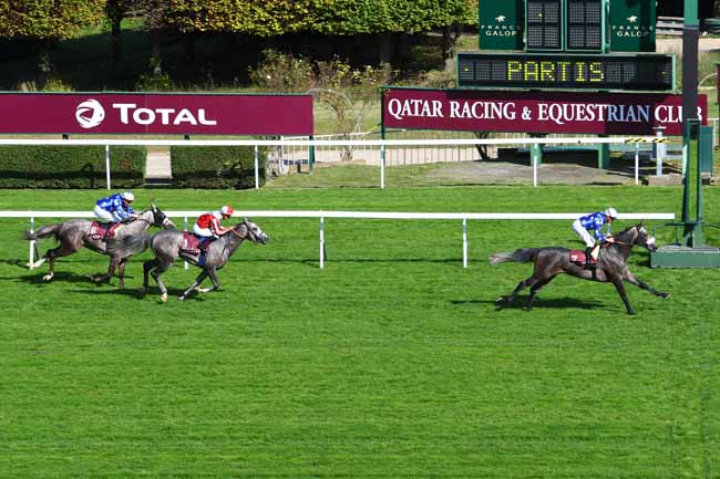 Photo d'arrivée de la course pmu QATAR TOTAL ARABIAN TROPHY DES POULAINS à SAINT-CLOUD le Vendredi 29 septembre 2017