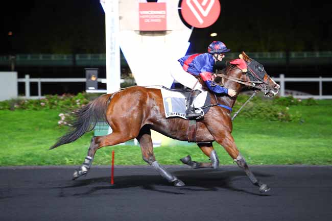 Photo d'arrivée de la course pmu PRIX ANTONIA à PARIS-VINCENNES le Mardi 10 octobre 2017