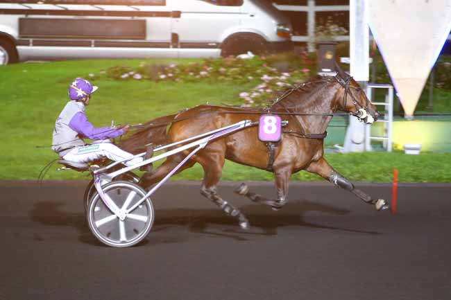 Photo d'arrivée de la course pmu PRIX UNDINA à PARIS-VINCENNES le Vendredi 13 octobre 2017