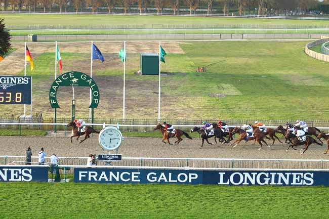 Photo d'arrivée de la course pmu PRIX DU NORD à CHANTILLY le Dimanche 15 octobre 2017