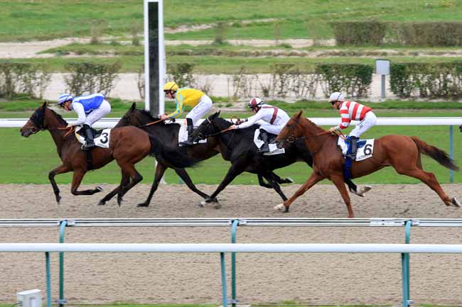 Photo d'arrivée de la course pmu PRIX DE LA CORNILLIERE à DEAUVILLE le Mardi 17 octobre 2017