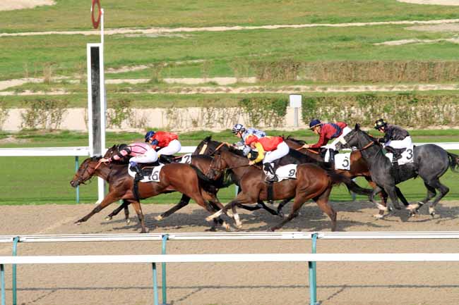 Photo d'arrivée de la course pmu PRIX DES VENTES D'OCTOBRE à DEAUVILLE le Mardi 17 octobre 2017