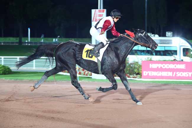 Photo d'arrivée de la course pmu PRIX DU PONT NEUF à ENGHIEN le Jeudi 19 octobre 2017