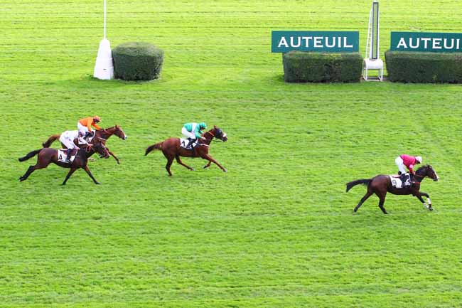 Photo d'arrivée de la course pmu PRIX FERDINAND RIANT à AUTEUIL le Vendredi 27 octobre 2017