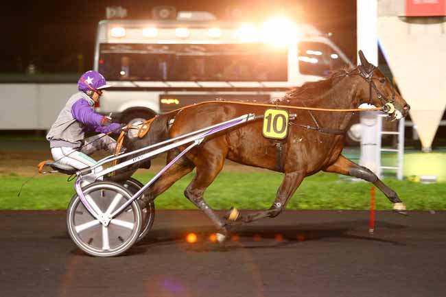 Photo d'arrivée de la course pmu PRIX MARCEL DEJEAN à PARIS-VINCENNES le Mardi 31 octobre 2017