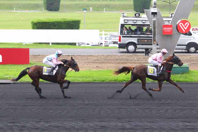 Photo d'arrivée de la course pmu PRIX DU CHER à PARIS-VINCENNES le Jeudi 2 novembre 2017
