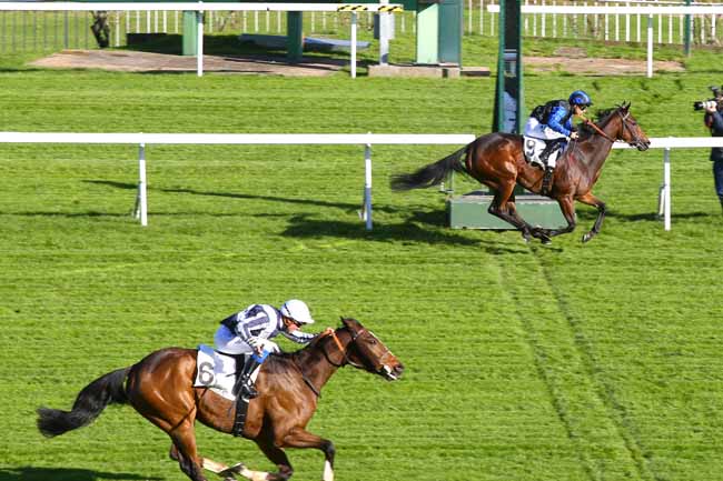 Photo d'arrivée de la course pmu PRIX DE VERNOUILLET à SAINT-CLOUD le Mardi 7 novembre 2017