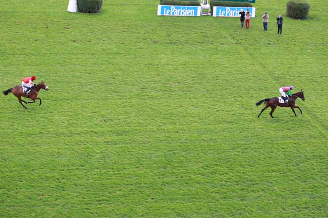 Photo d'arrivée de la course pmu PRIX PRE CATELAN à AUTEUIL le Dimanche 12 novembre 2017