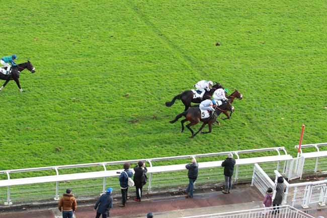 Photo d'arrivée de la course pmu PRIX ROBERT DE LIPOWSKI à AUTEUIL le Dimanche 12 novembre 2017