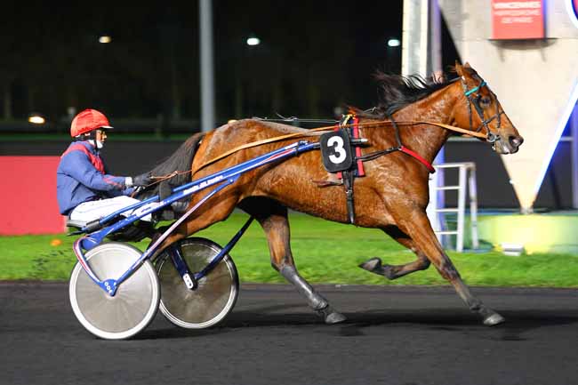 Photo d'arrivée de la course pmu PRIX LAETITIA à PARIS-VINCENNES le Mardi 14 novembre 2017
