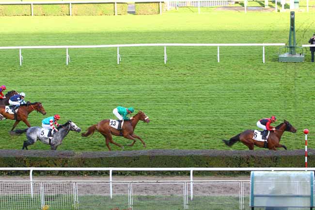 Photo d'arrivée de la course pmu PRIX TANTIEME à SAINT-CLOUD le Vendredi 24 novembre 2017