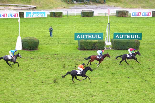 Photo d'arrivée de la course pmu PRIX GEORGES COURTOIS à AUTEUIL le Dimanche 26 novembre 2017