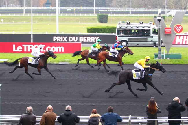 Photo d'arrivée de la course pmu PRIX DU BERRY à PARIS-VINCENNES le Mercredi 6 décembre 2017