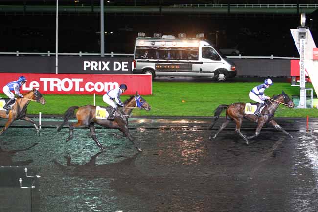 Photo d'arrivée de la course pmu PRIX DE LECTOURE à PARIS-VINCENNES le Dimanche 10 décembre 2017