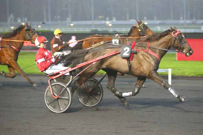 Photo d'arrivée de la course pmu PRIX DE DECIZE à PARIS-VINCENNES le Lundi 11 décembre 2017