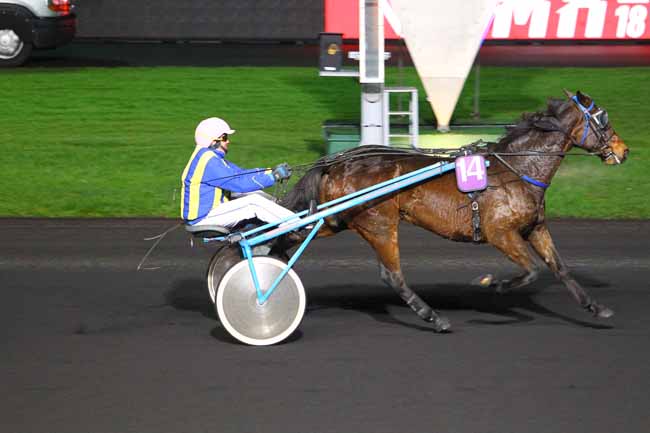Photo d'arrivée de la course pmu PRIX FERONIA à PARIS-VINCENNES le Mardi 12 décembre 2017