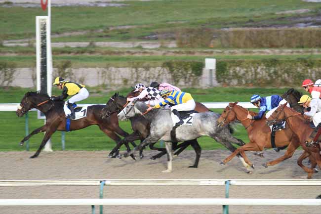 Photo d'arrivée de la course pmu PRIX DE L'AIGLE à DEAUVILLE le Jeudi 14 décembre 2017